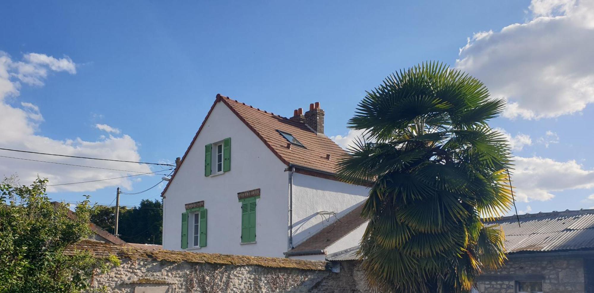 Maison 2 Chambres Gouaix Bagian luar foto